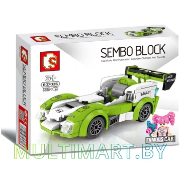 Конструктор Sembo Block Супер гоночный автомобиль 607035 (165 деталей)
